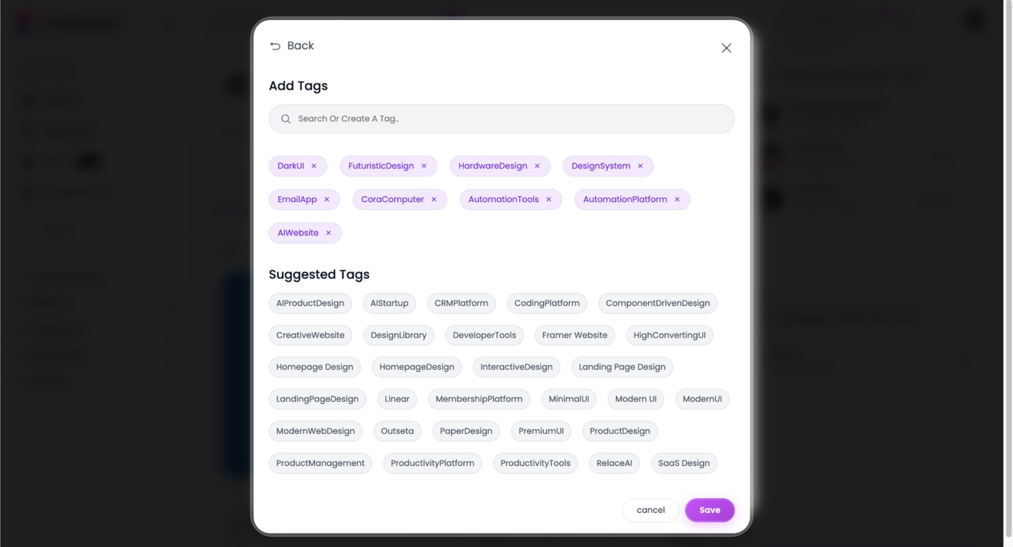 Add Tags