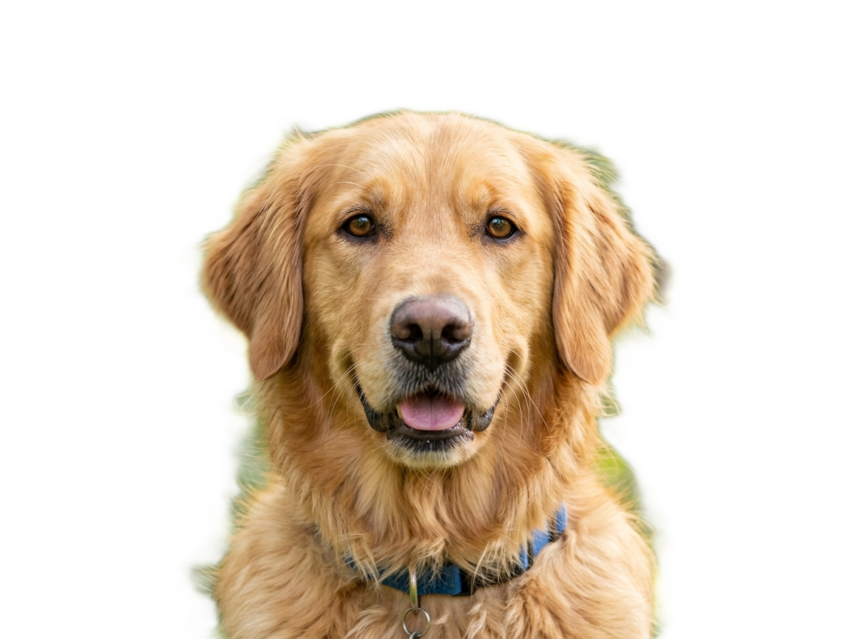 Dog hair cutout PNG