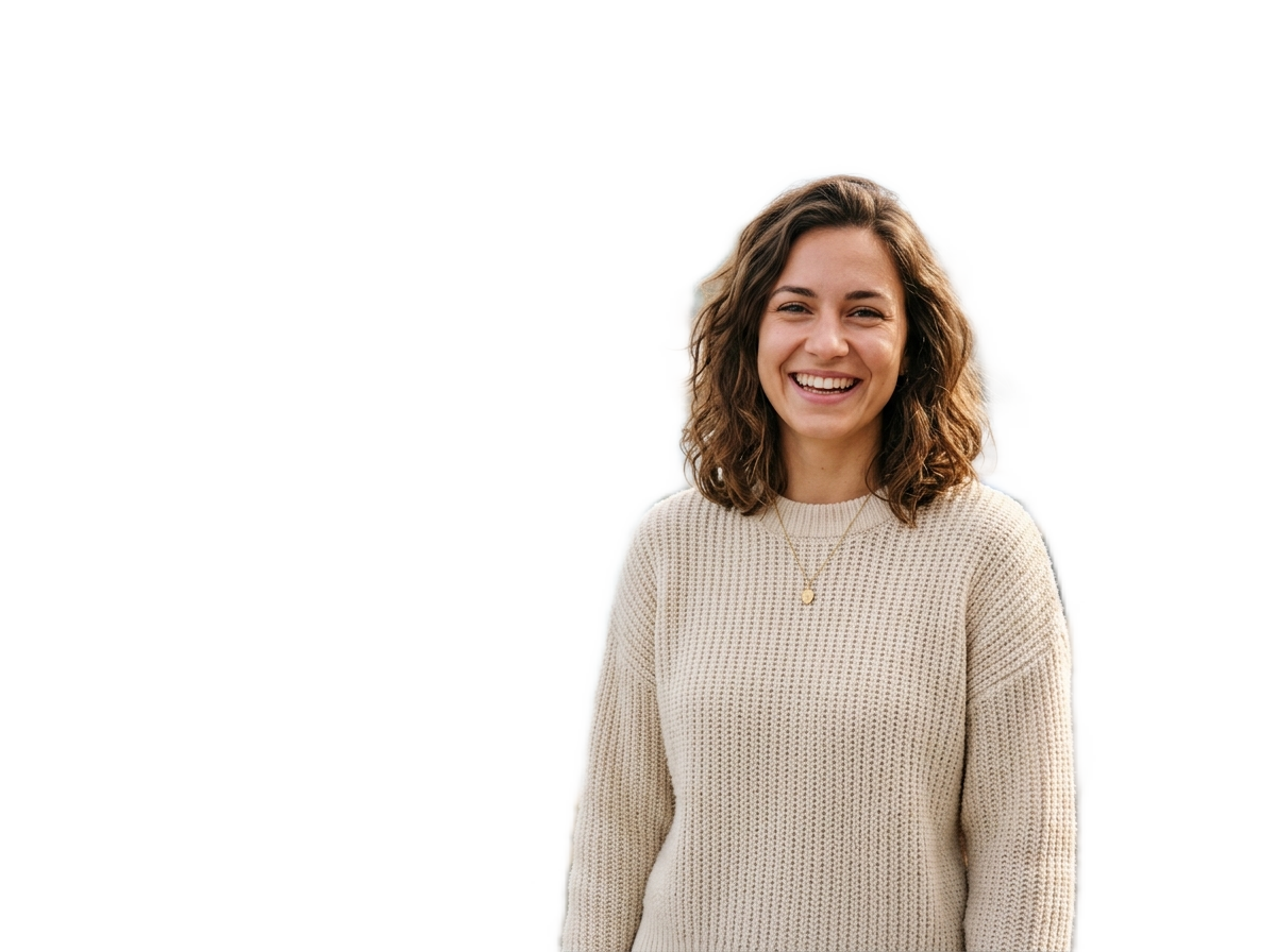 Portrait woman cutout PNG