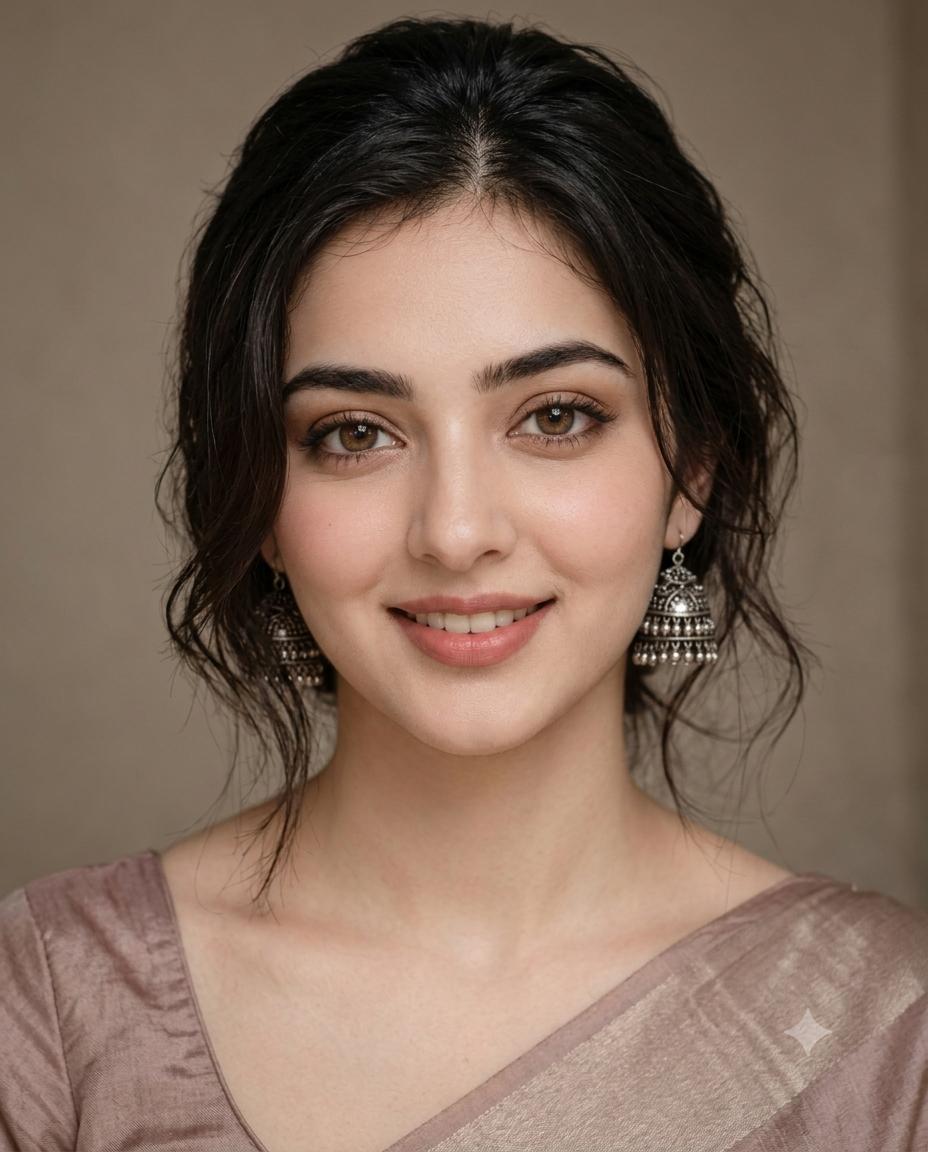 Identity lock portrait AI image prompt | Photorealistic face preservation with natural facial features